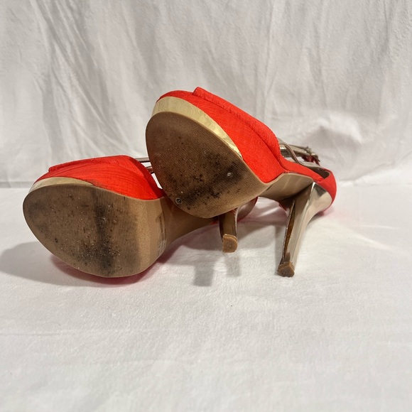 Shi brand Coral Women's Platform Heels size 6.5 - Picture 6 of 6